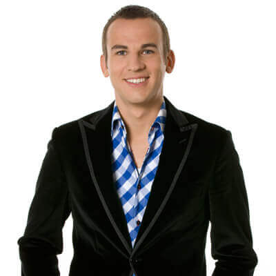 Presentator Kevin Brouwer