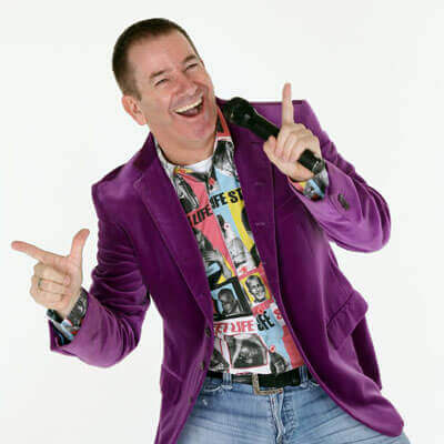 Presentator Ben Brand